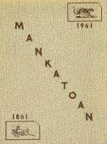 Mankato High School 1961 yearbook cover photo