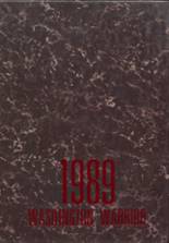Washington High School 1989 yearbook cover photo
