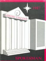 1987 Strong Vincent High School Yearbook from Erie, Pennsylvania cover image