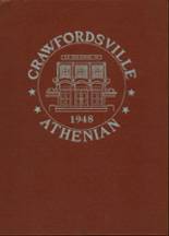 Crawfordsville High School 1948 yearbook cover photo