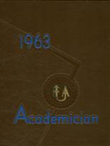Utica Free Academy 1963 yearbook cover photo