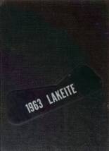 Silver Lake High School 1963 yearbook cover photo