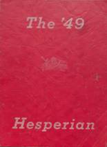 Oregon City High School 1949 yearbook cover photo