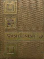 Washington County High School 1958 yearbook cover photo