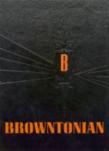 Brownton High School 1961 yearbook cover photo