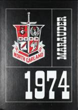 North Garland High School 1974 yearbook cover photo