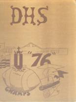 Danville High School 1976 yearbook cover photo