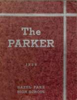 Hazel Park High School 1936 yearbook cover photo