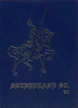 Pittsford-Sutherland High School 1982 yearbook cover photo