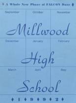 Millwood High School 1992 yearbook cover photo