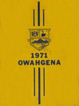 Cazenovia High School 1971 yearbook cover photo