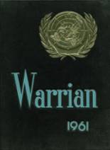 1961 Warwick High School Yearbook from Lititz, Pennsylvania cover image