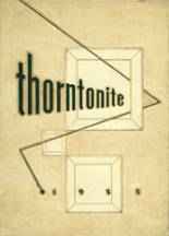 Thornton Township High School 1955 yearbook cover photo
