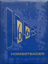 Homestead High School 1966 yearbook cover photo