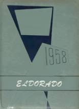 Pueblo High School 1958 yearbook cover photo