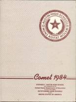 Stephen F. Austin High School 1984 yearbook cover photo