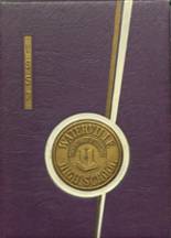 Waterville High School 1957 yearbook cover photo
