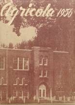 Velva High School 1956 yearbook cover photo