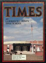 Lawrence County High School 1986 yearbook cover photo