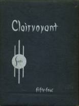 1954 St. Clair High School Yearbook from St. clair, Michigan cover image