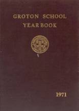 Groton School 1971 yearbook cover photo