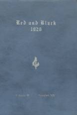 Le Mars Community High School 1926 yearbook cover photo