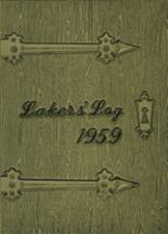 Lake Oswego High School 1959 yearbook cover photo