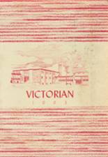 Victory Joint High School 1963 yearbook cover photo