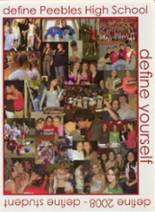 Peebles High School 2008 yearbook cover photo