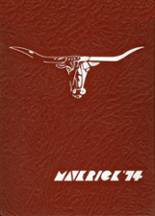 Marshall High School 1974 yearbook cover photo