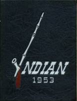 Shawnee Mission High School 1953 yearbook cover photo