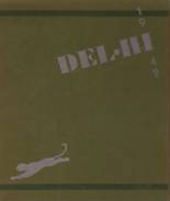 Pike-Delta-York High School 1942 yearbook cover photo