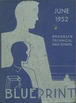 Brooklyn Technical High School 1952 yearbook cover photo