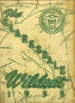 Clarksdale High School 1955 yearbook cover photo