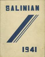Saline High School 1941 yearbook cover photo