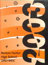 Benton Harbor High School 2003 yearbook cover photo