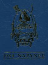 Napa High School 1984 yearbook cover photo