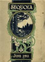 Eureka High School 1911 yearbook cover photo