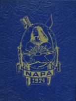 Napa High School 1974 yearbook cover photo