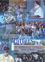 St. Petersburg Catholic High School 2003 yearbook cover photo