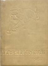Marshall High School 1945 yearbook cover photo