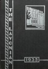 Marsh Valley High School 1935 yearbook cover photo