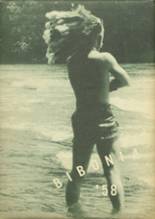 Bibb County High School 1958 yearbook cover photo