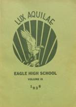 Eagle Rock High School 1938 yearbook cover photo