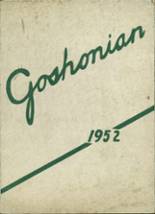 Goshen Union High School 1952 yearbook cover photo