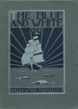 Central High School 1923 yearbook cover photo