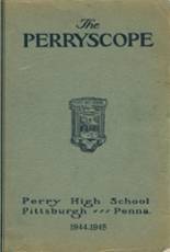 Perry Traditional Academy High School 1945 yearbook cover photo