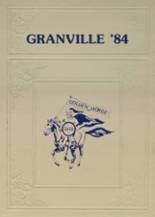 Granville High School 1984 yearbook cover photo