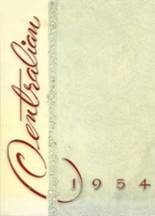 Central High School 1954 yearbook cover photo