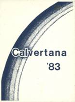 Calvert High School 1983 yearbook cover photo